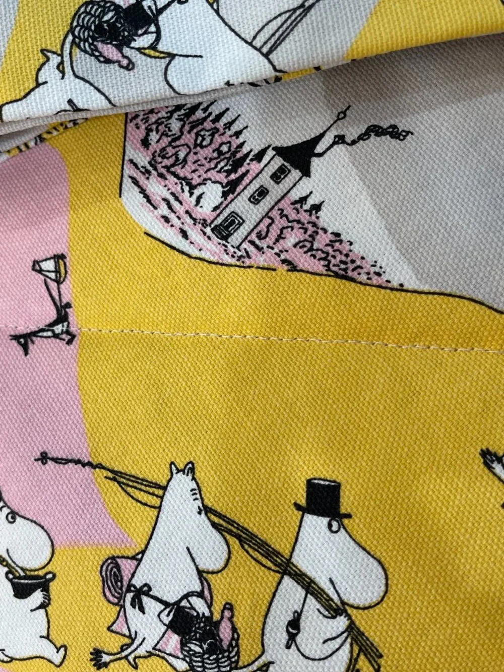 3 pc Moomin Arabia Family Time Kitchen Set Towel + 2 Pot Holders Finland- NEW